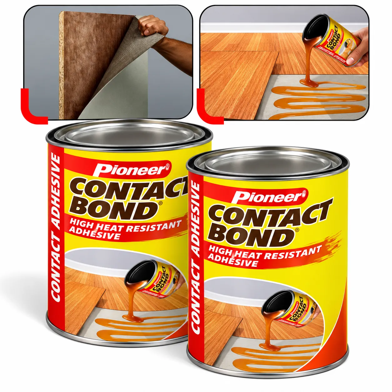 Pioneer Contact Bond – High Heat Resistant Synthetic Rubber Adhesive