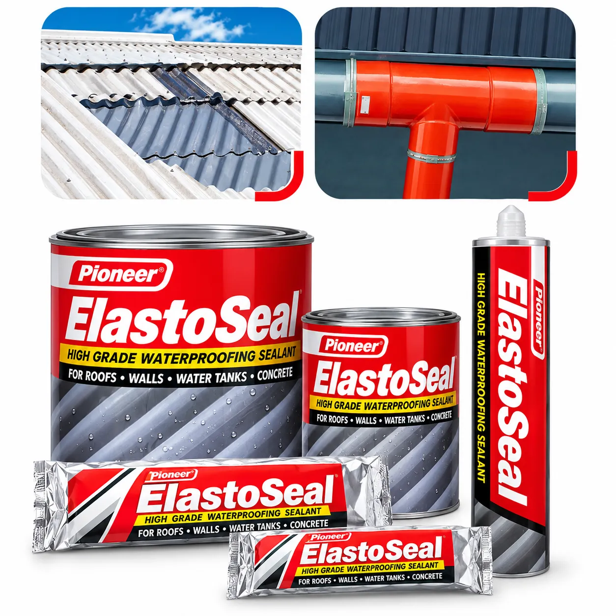 Pioneer Elastoseal High Grade Elastomeric Rubber Waterproofing Sealant