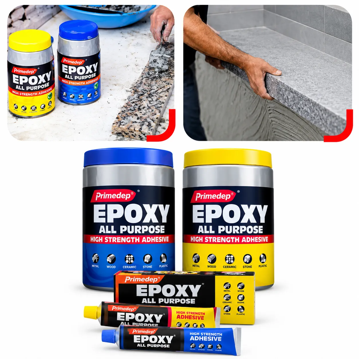 Pioneer All Purpose Epoxy – High Strength Multipurpose Adhesive