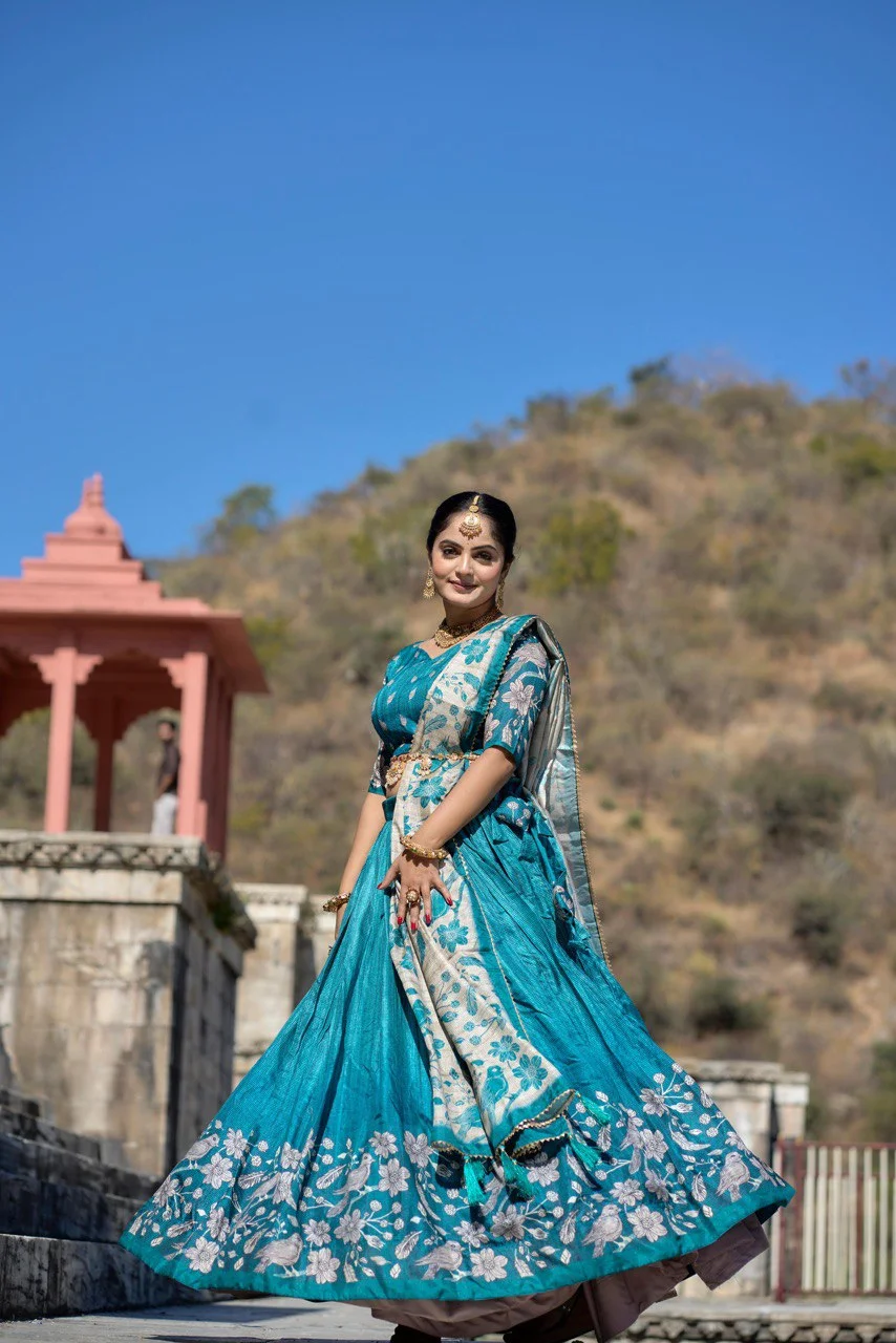 Designer Party Wear in Heavy Chinon & Pure Manipuri Silk – Elegant Monotone Collection 15549